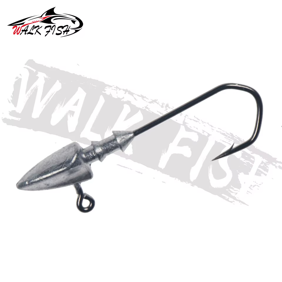 Anzuelos Jig Head Cabeza Triangular para Vinilo - imagen 4