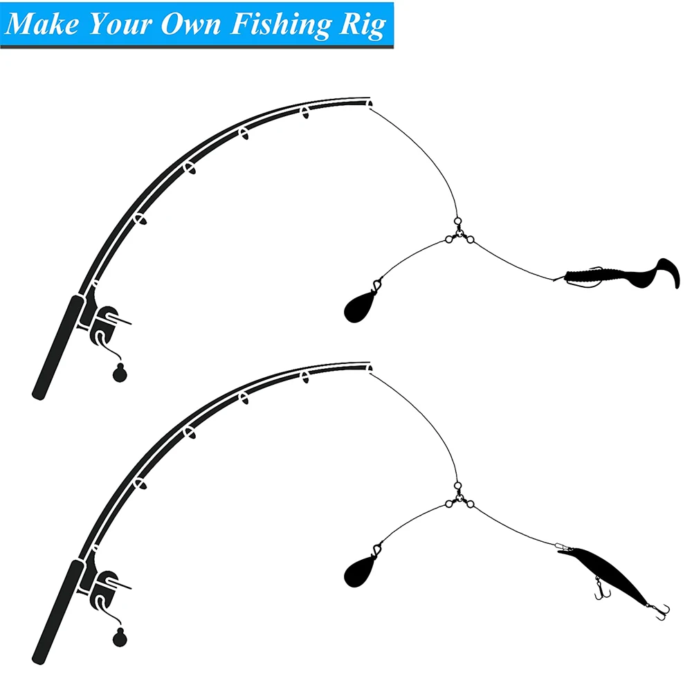 Conectores triples tipo barril para jigs y aparejos en agua salada - imagen 3