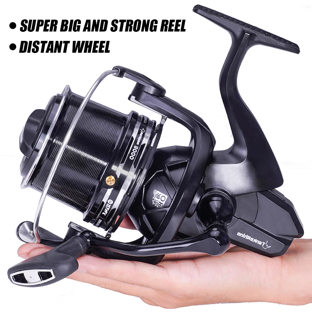 Carrete Surf Casting de carbono 27 kg con 13+1 rodamientos de gama - imagen 4