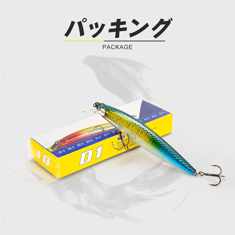 Silent Assassin D1 Minnow 120F – Superficie lubina - imagen 5