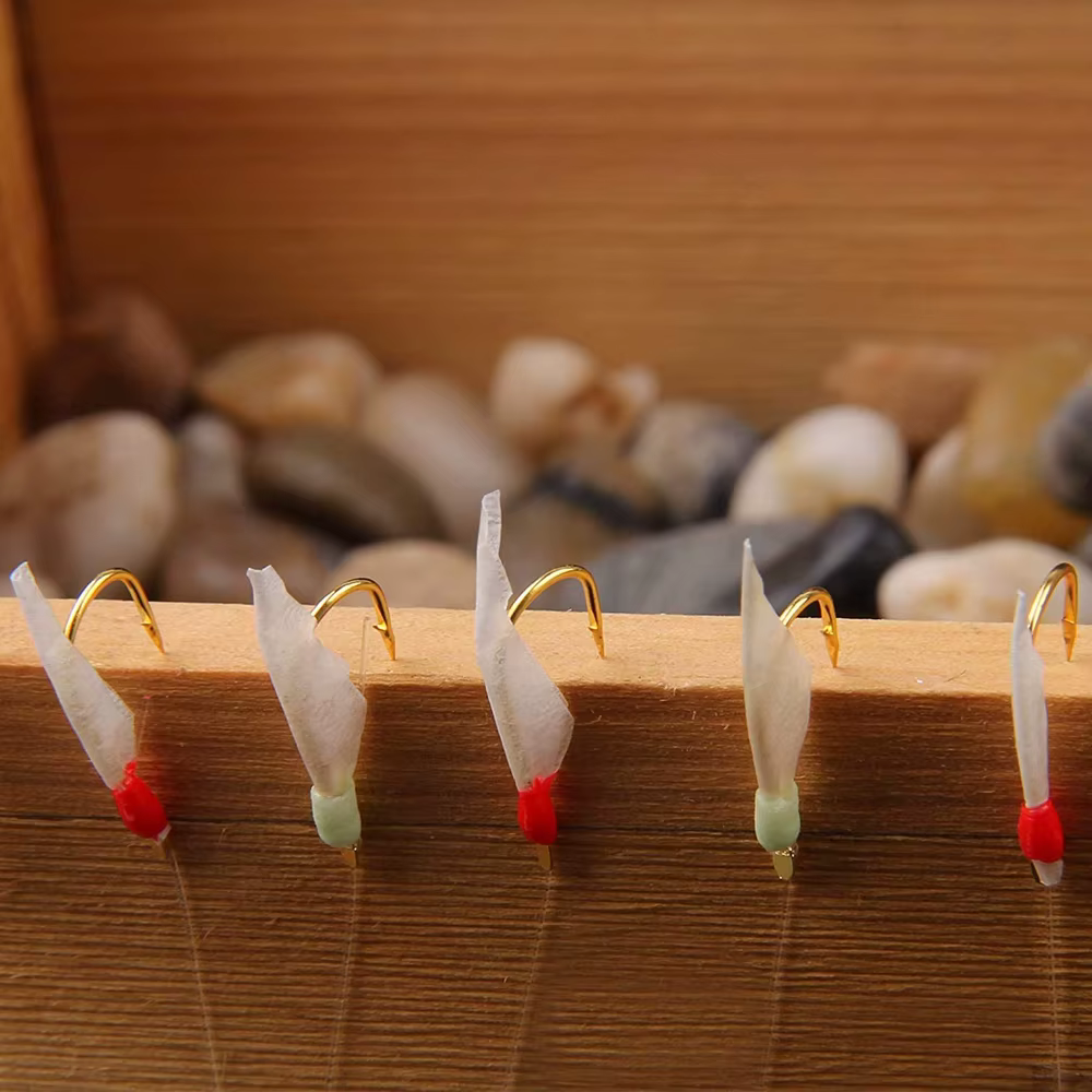 Plantillas de Pesca con Anzuelo y Gancho Giratorio - Agua Dulce y Salada - imagen 5