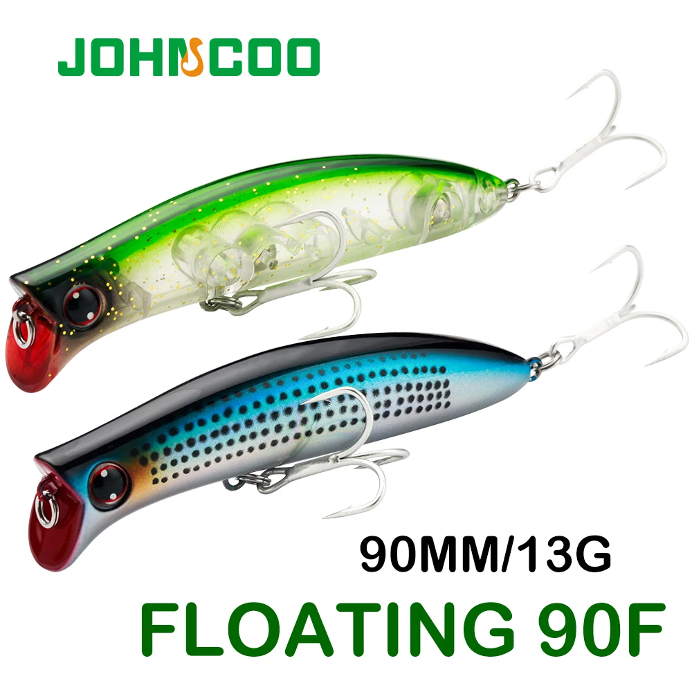 JOHNCOO Minnow 90mm Crankbait flotante