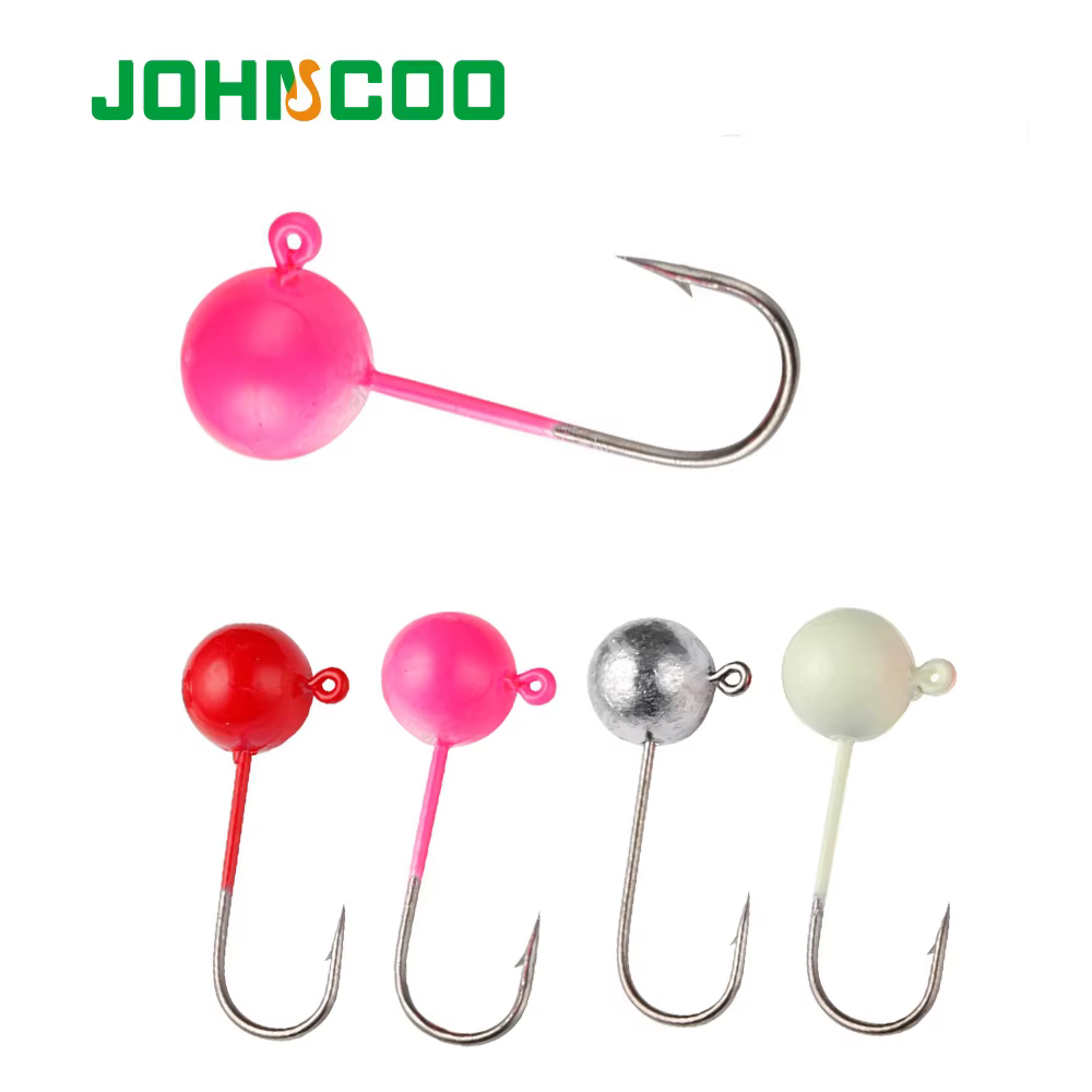JOHNCOO Jig Head Ultra Ligero 1-7g para Vinilo – Anzuelo con púas - imagen 5