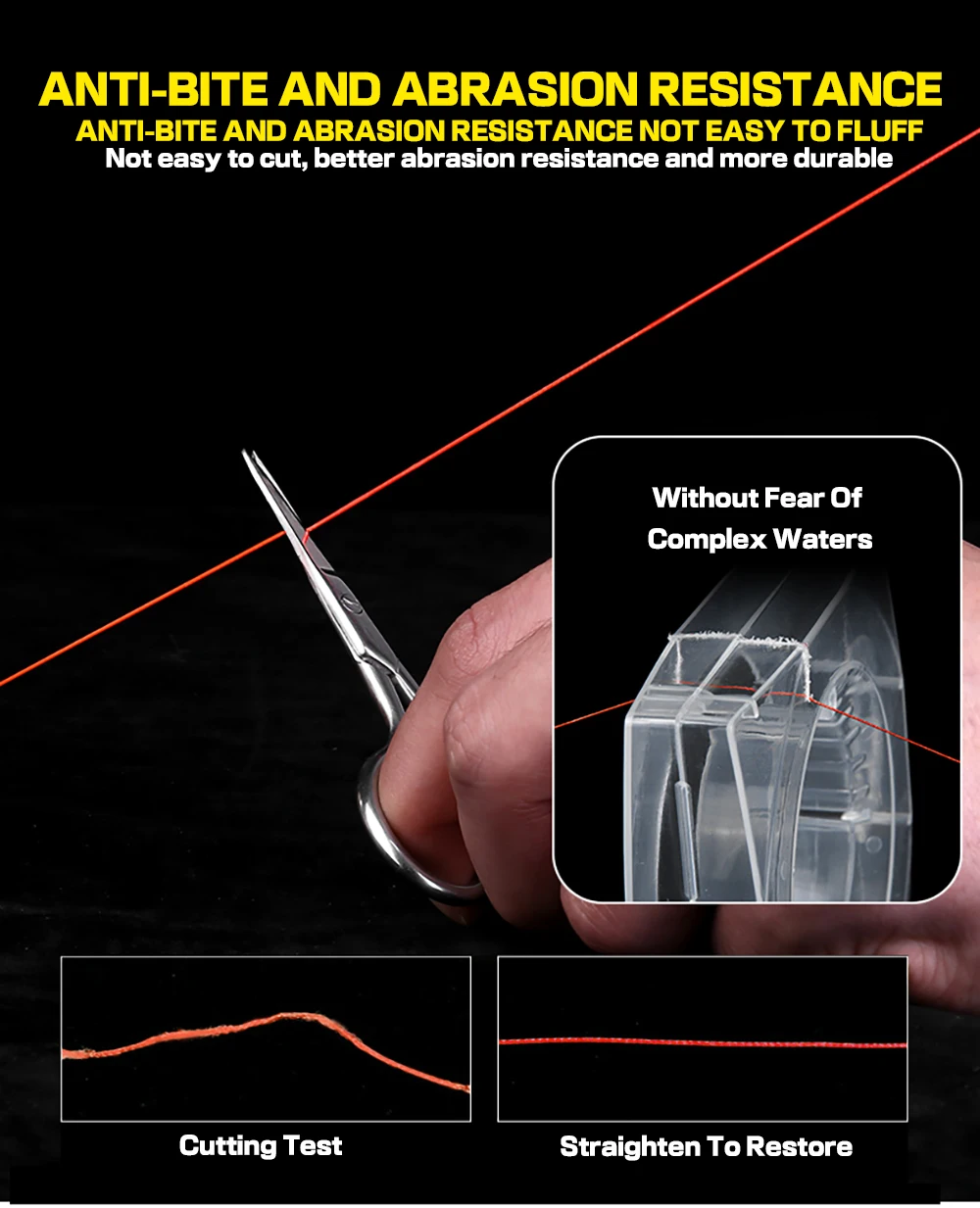 Demo de resistencia del hilo trenzado