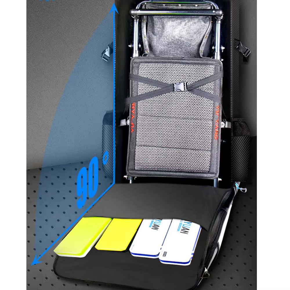 X462G Mochila pesca impermeable para silla y caña - imagen 3