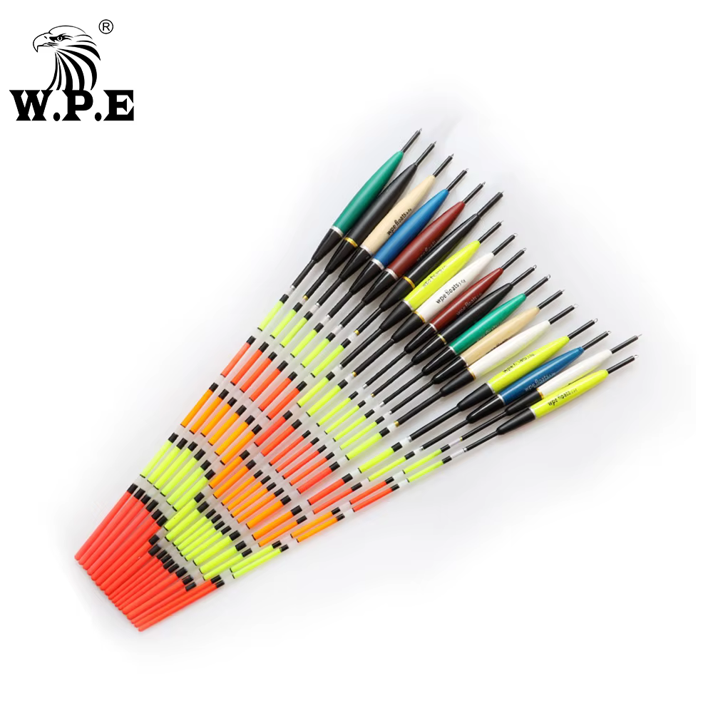 W.P.E Barguzinsky Fir flotador pesca carpa multicolor - imagen 2
