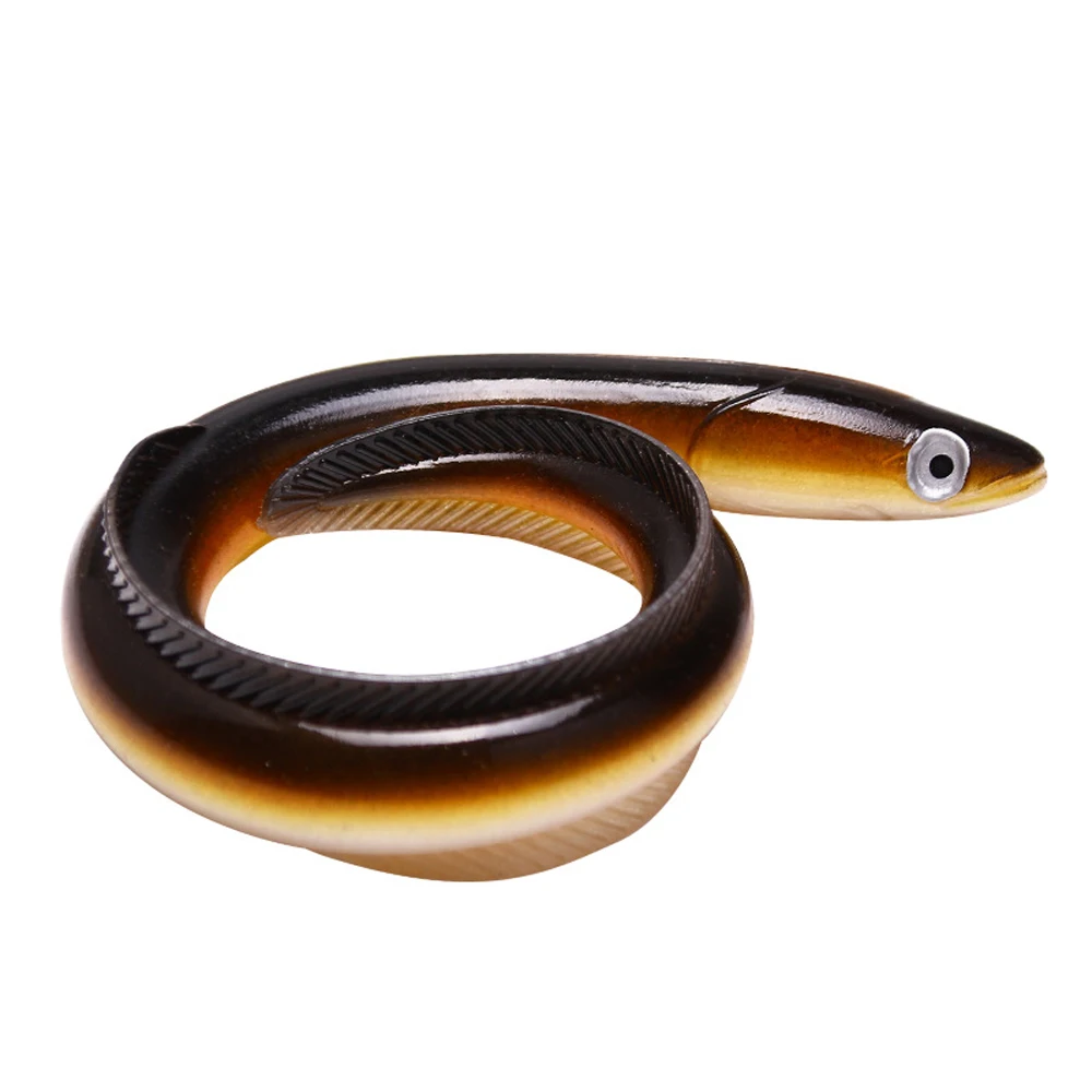 Anguila Artificial Swimbait 30cm – 60g Silicona realista para lubina - imagen 4