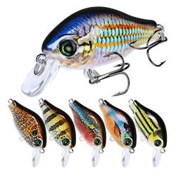Crankbait Lucio 5,2 cm - cebo duro plastico ojos 3D flotantes