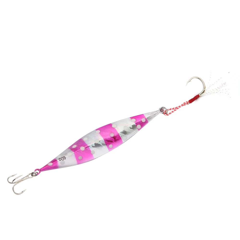 Señuelo metálico luminoso Lure1 para pesca a fundición - imagen 2