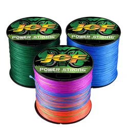 JOF Extreme PE Hilo Trenzado Multicolor para pesca spinning