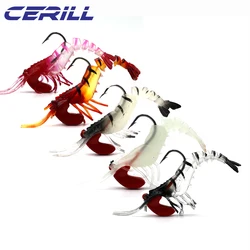 Senuelo luminoso gusano Swimbait - Jigging para carpa lubina
