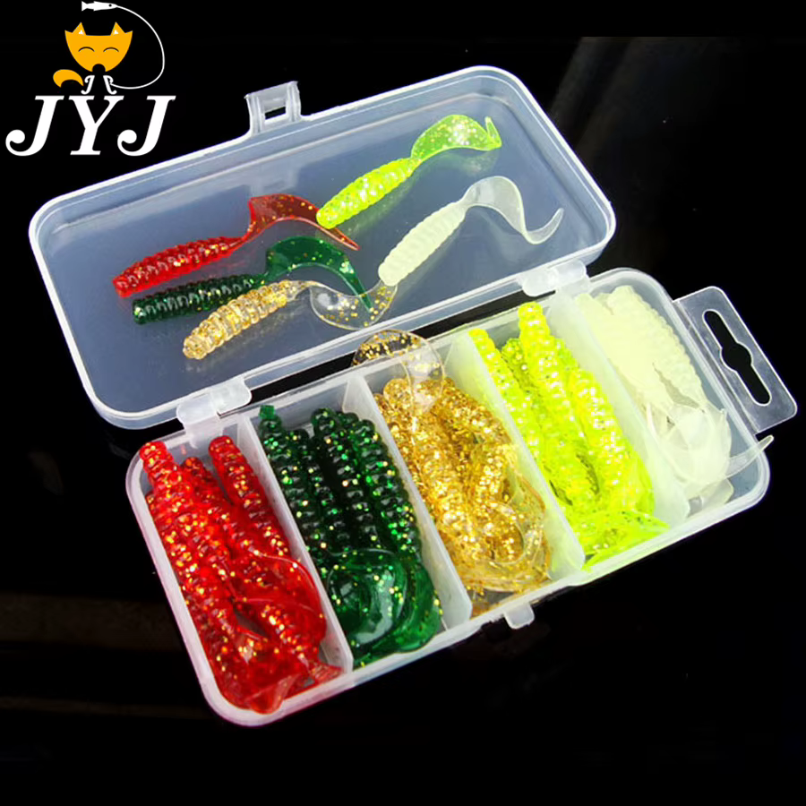 JYJ Vinilo 4-6 cm – Señuelo blando para lubina - imagen 2