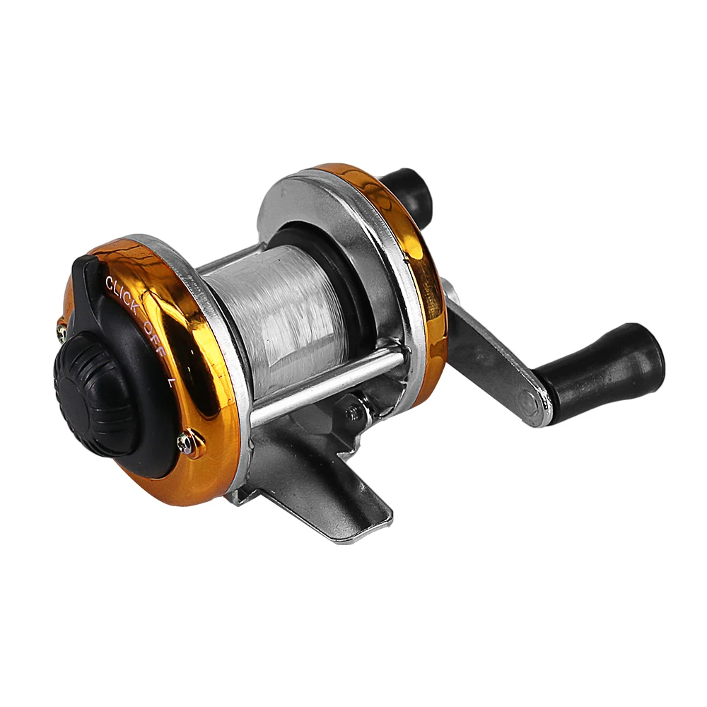 Carrete portátil pesca en hielo Baitcast con doble brazo basculante - imagen 5