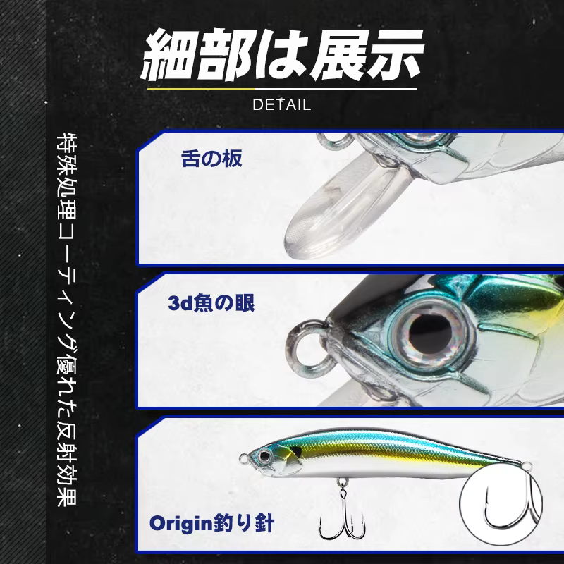 D1 Wobbler flotante - Señuelo para lubina y lucio - imagen 5