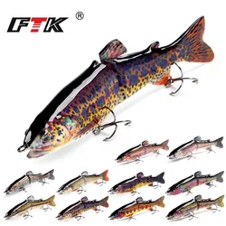 Señuelo Lápiz FTK 65G – Swimbait multiarticulado para lubina