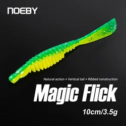 NOEBY Cebo Criatura Acanalado Shakey Suave – Ideal para Pesca