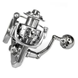 Carrete de pesca cuerpo completo inox con freno de carbono y CNC