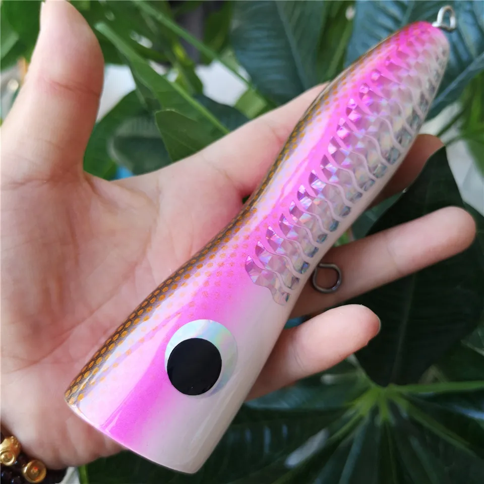 Popper GT SWOLFY – Señuelo superficie madera - imagen 2