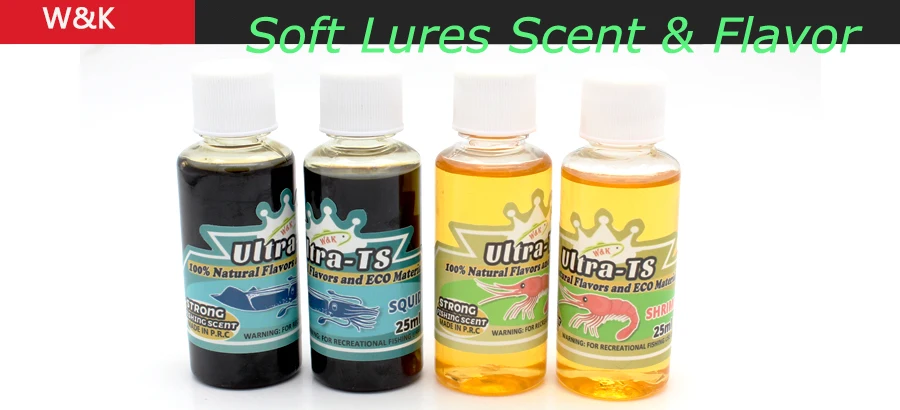 Aromas y uso en señuelos blandos