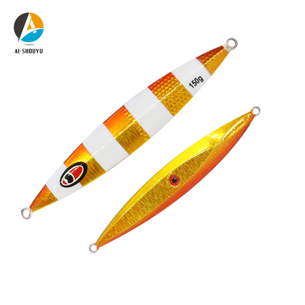 AI-SHOUYU Jig Metálico Slow Cast – Señuelo de plomo para pesca de fondo - imagen 4