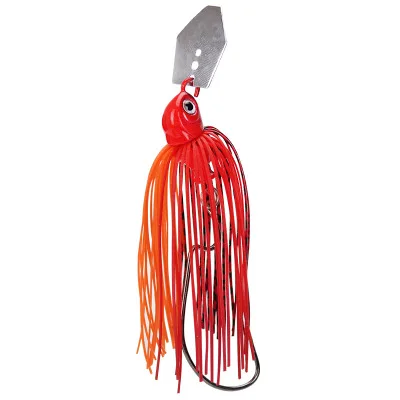 Cebo Buzz Chatter Spinner Fineness con plantilla de goma - imagen 4