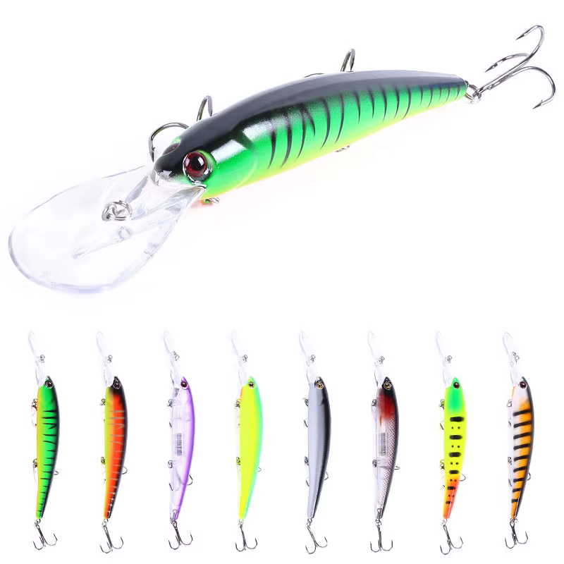 Sensas Minnow Wobbler 3D Láser - Pesca Lucio Carpa - imagen 2
