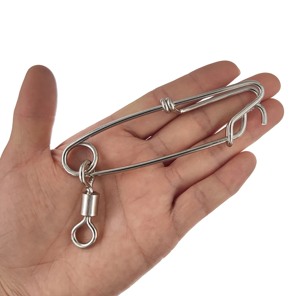 Gancho de pesca acero inoxidable para atún conector giratorio - imagen 3