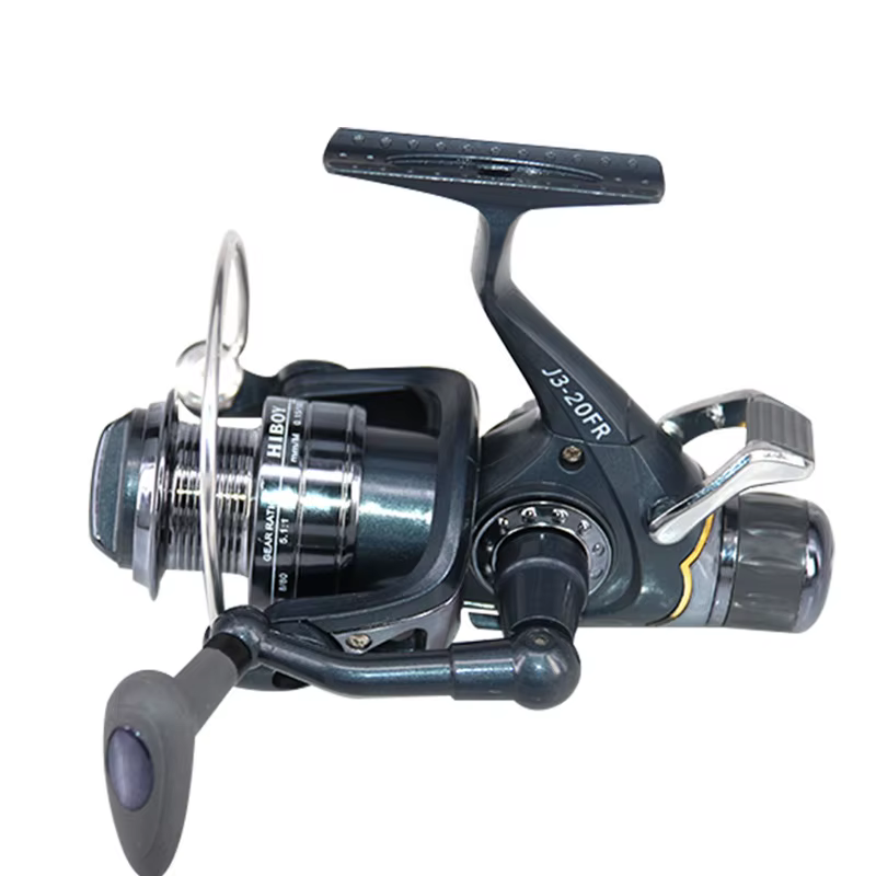 Carrete de pesca doble freno 5.5:1 con arrastre 8KG para mar - imagen 3