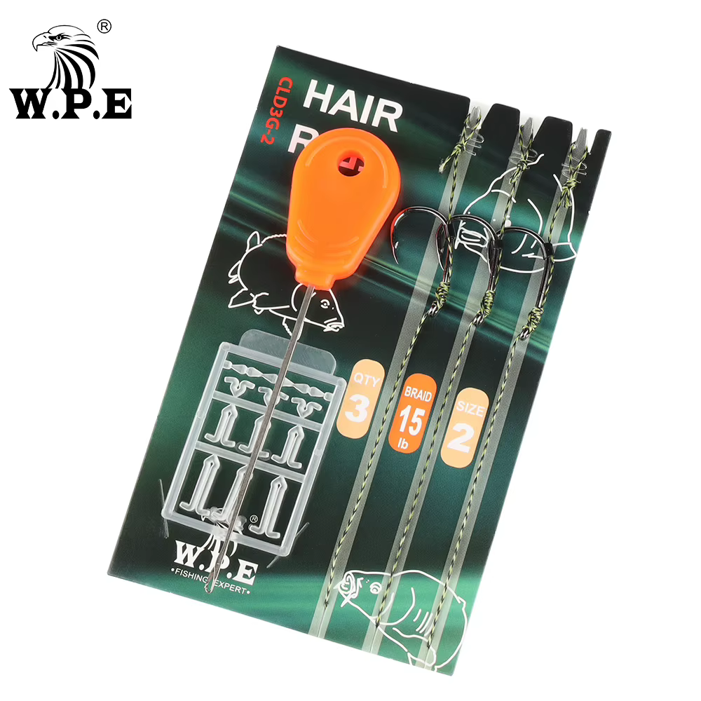 Hair Rig W.P.E. para Carpa – Montaje Profesional 2/4/6 - imagen 2