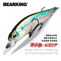BEARKING Crankbait Magnético 63mm 5g - Señuelo UV