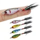 Jigs con plumas para peces pequeños – largo alcance, metálicos - imagen 3