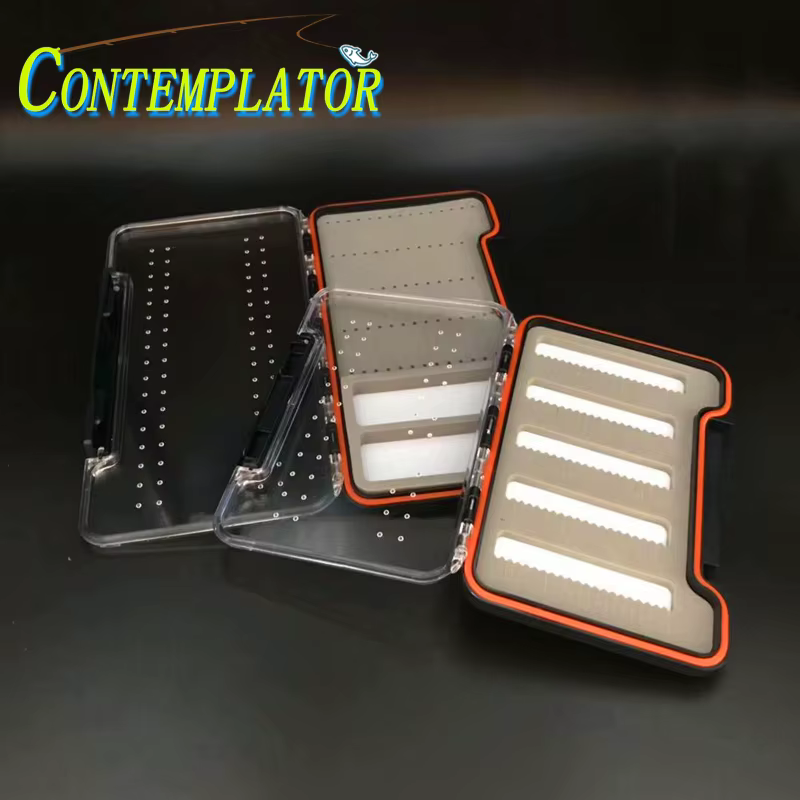 Portamoscas ABS Transparente – Resistente para pesca a mosca - imagen 2