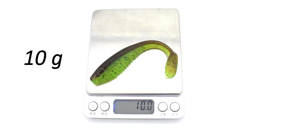Pack de 5 unidades Swimbait W&K