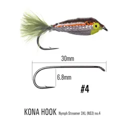 ICERIO Señuelo trucha arcoíris con cuerpo epoxi – Minnows, Streamer