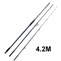 Caña Surfcasting Carbono con Anillas Sincro CR