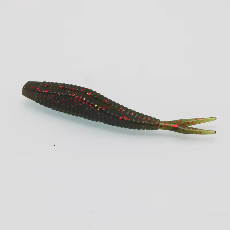 Señuelo blando silicone aroma conmemón – Cola ahorquillada salada - imagen 3