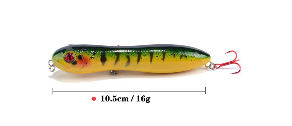 Detalle del señuelo de pesca para lubina y lucio