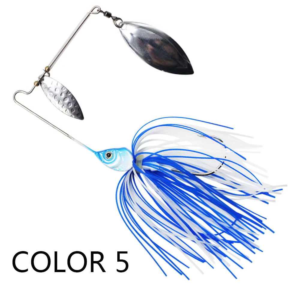 Lokken Spinnerbait para lucio – Señuelo giratorio artificial - imagen 4