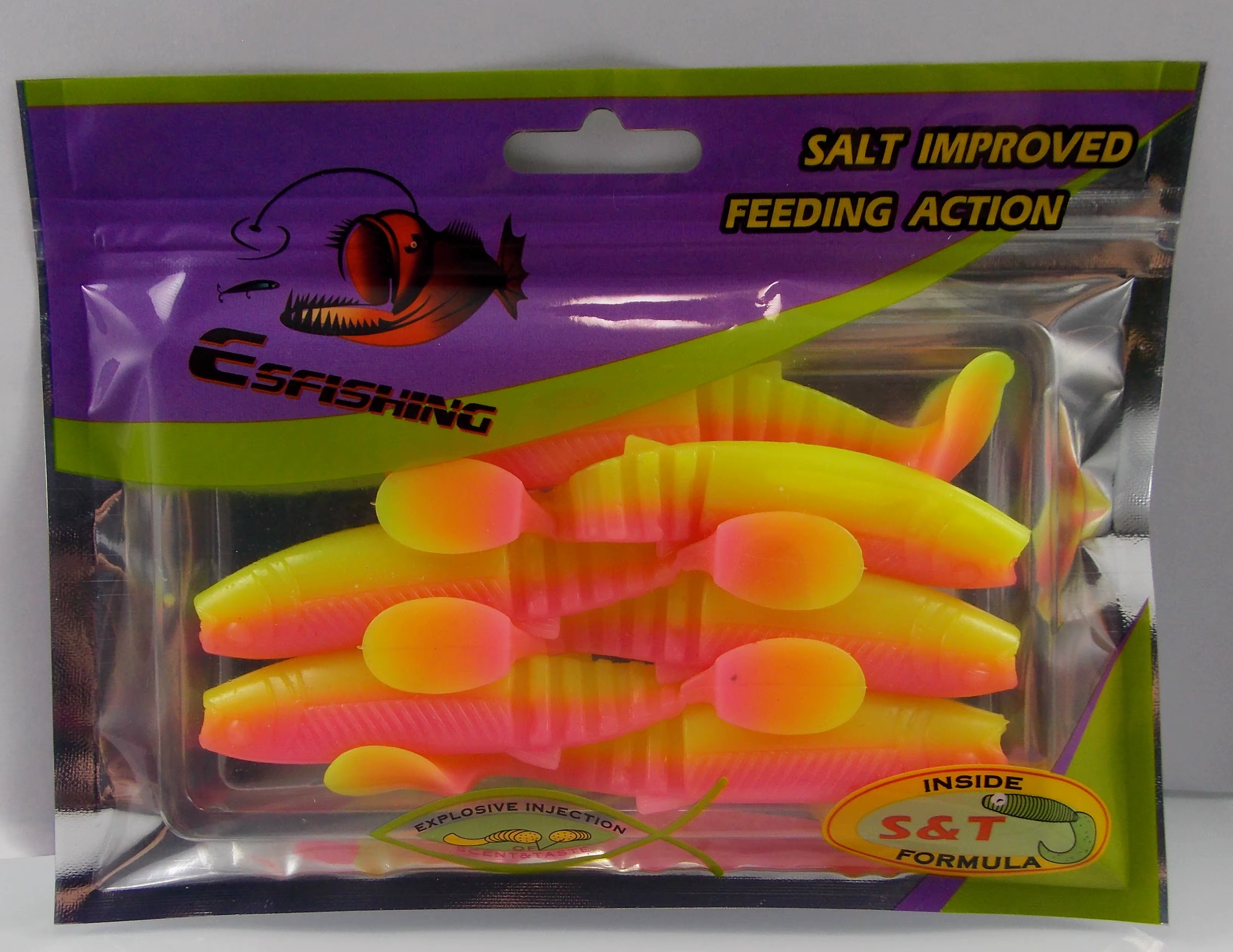 Cannibal ESFISHING – Señuelo blando 100mm para lucio