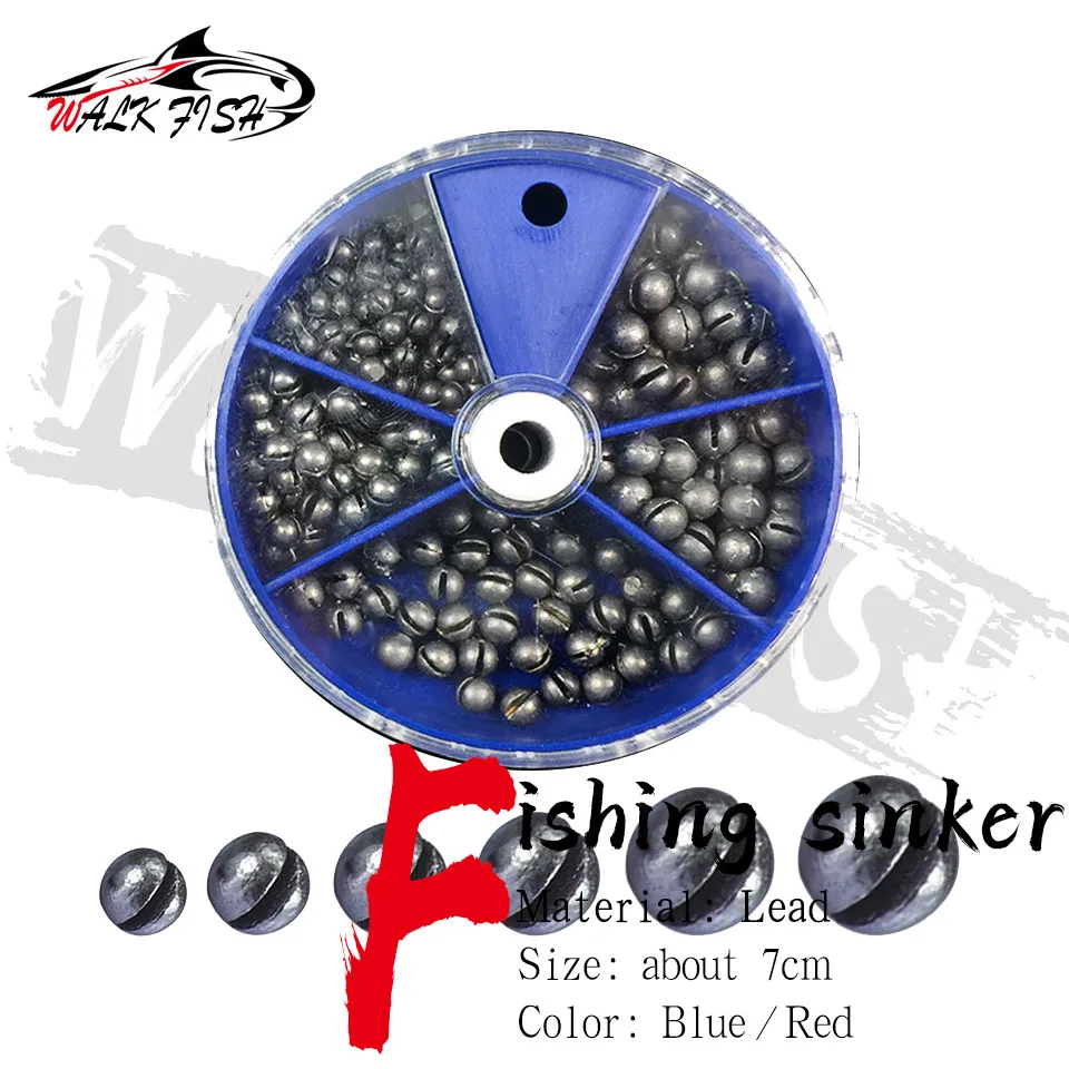 Walk Fish - Plomos de pesca redondos hundidores - imagen 5