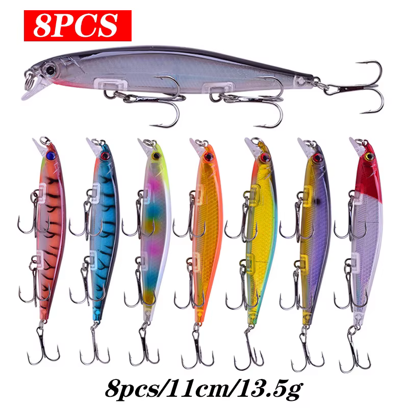 Proleurre Crazy Wobbler – Señuelo crankbait minnow hundido - imagen 2