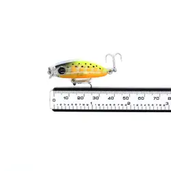 AOCLU-Mini Minnow Flotante – Ojos 3D, babero corto para roca