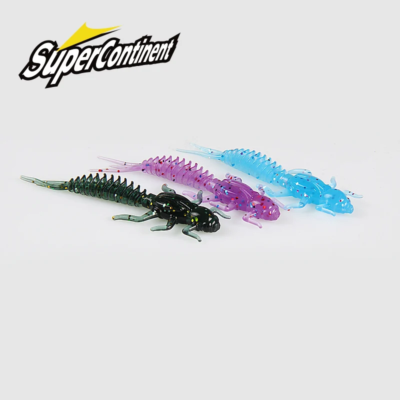 Nimbaits de alcance vinilos silicona larva para pesca en agua dulce - imagen 5