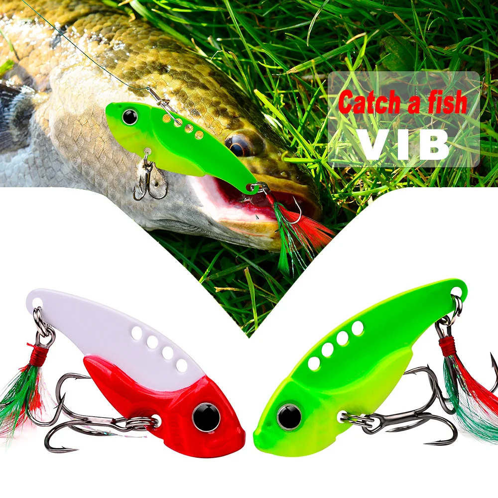 Señuelo VIB metálico 11g – Cebo duro equilibrador para pesca en hielo - imagen 4
