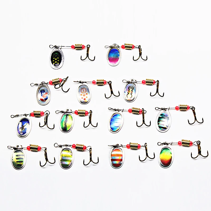 POETRYYI Señuelo Giratorio CrankBait Lubina – Metal Duro para Pesca - imagen 3