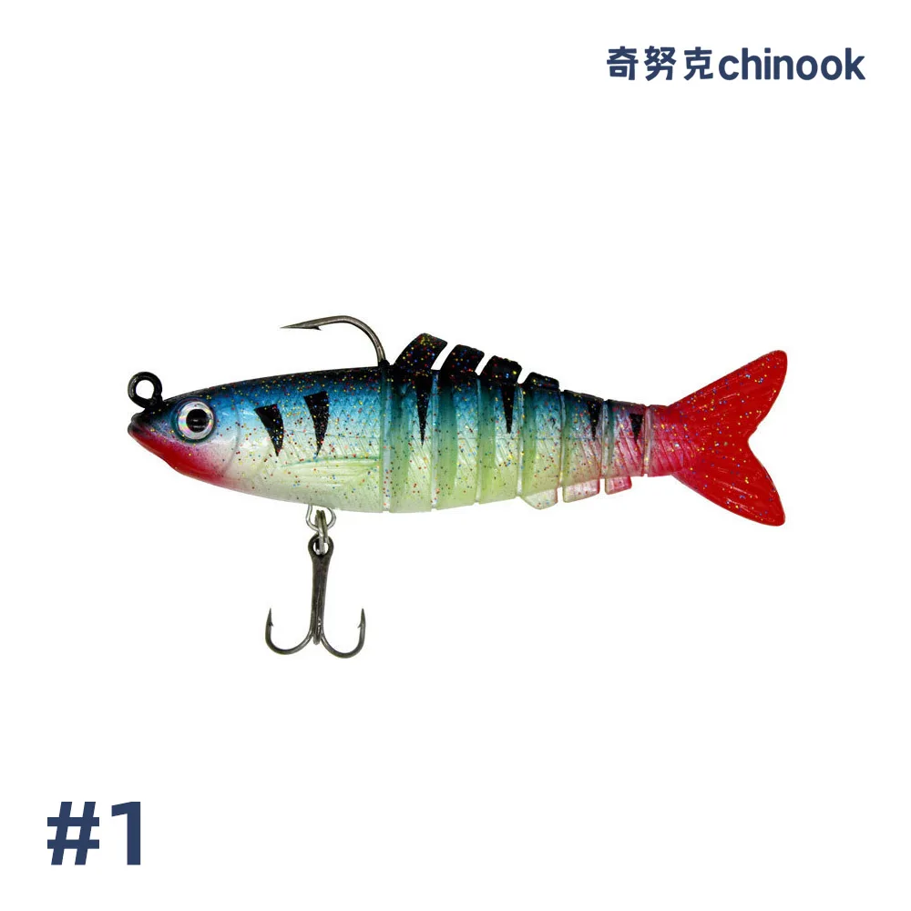 Cebo de silicona tipo wobblers