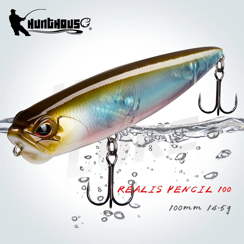 Hunthouse Realis Stickbait de superficie flotante – lucio y lubina
