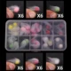 Juego de moscas para trucha: ordeño y bugs brillantes, tamaño medio - imagen 4