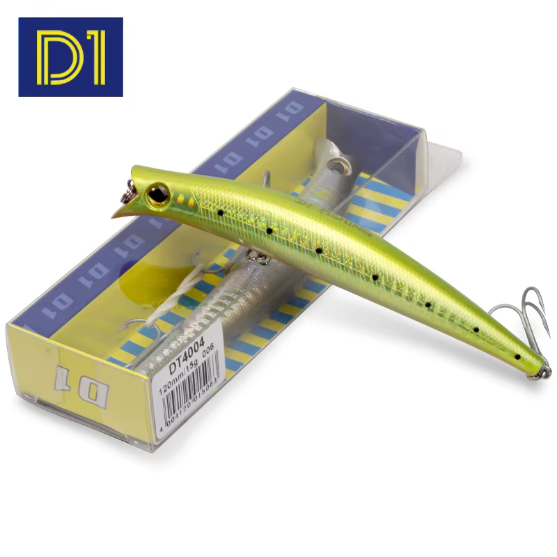Seabait Pecsa Tackle D1 Popper Flotante – Señuelo Topwater para pesca - imagen 4