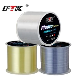 Sedal Fluorocarbono Recubierto 120m – Nailon 0,2mm a 0,6mm Resistencias 7-45 LB